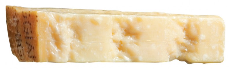 Parmigiano Reggiano DOP Riserva 60, tvrdy syr vyrobeny ze syroveho kravskeho mleka, Caseificio Gennari - cca 350 g - Kus