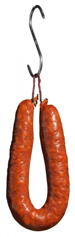 Chorizo Barbacoa, carnati de porc cu ardei, Alejandro - 250 g - Bucata Chorizo Barbacoa, carnati de porc cu ardei, Alejandro - 250 g - Bucata