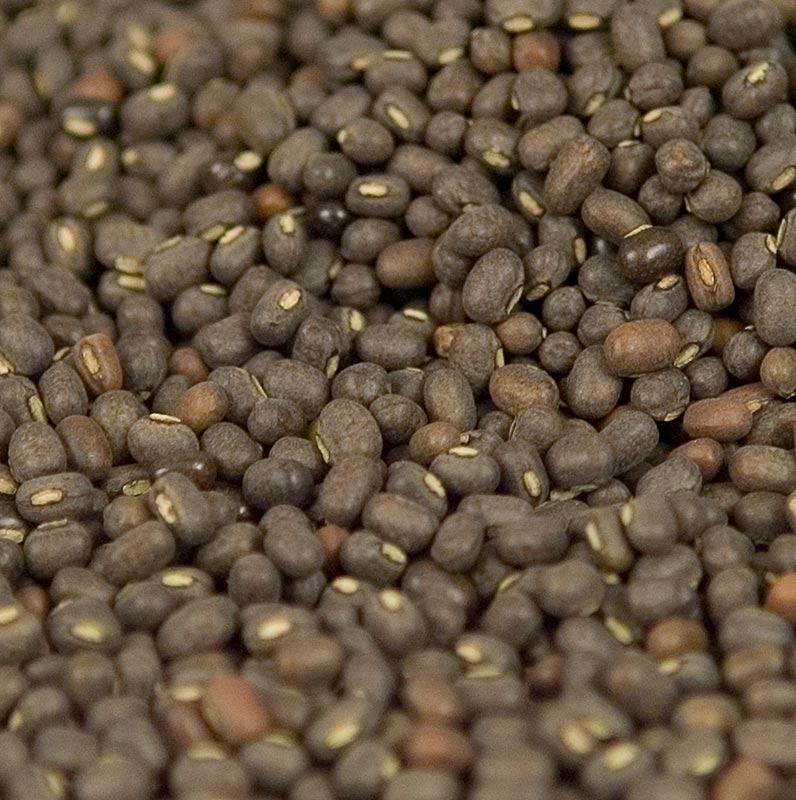 Lentils, black, Urid-Dal / Urid beans, unpeeled, whole - 500 g - bag