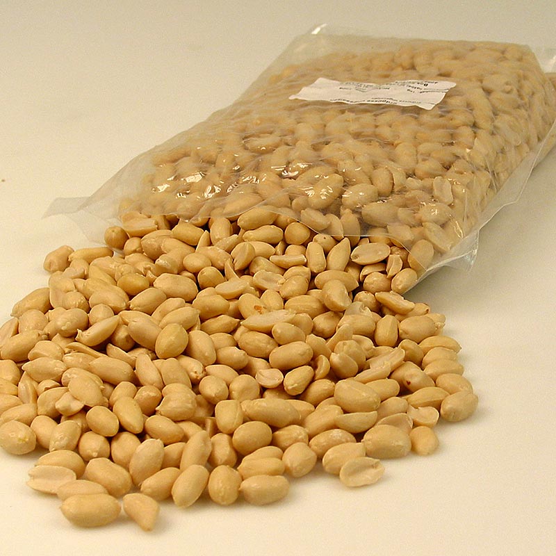 Cacahuètes non pelées, non salées, non grillées, 1 kg, sac