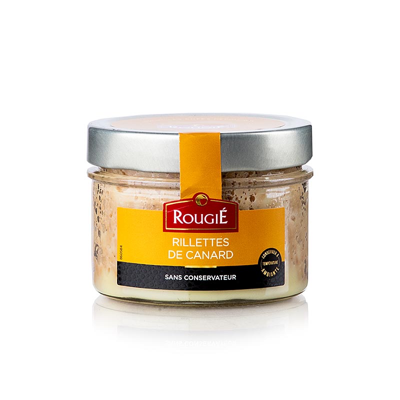 Duck rillette - kolac z kacacieho masa, rougie - 180 g - sklo Duck rillette - kolac z kacacieho masa, rougie - 180 g - sklo