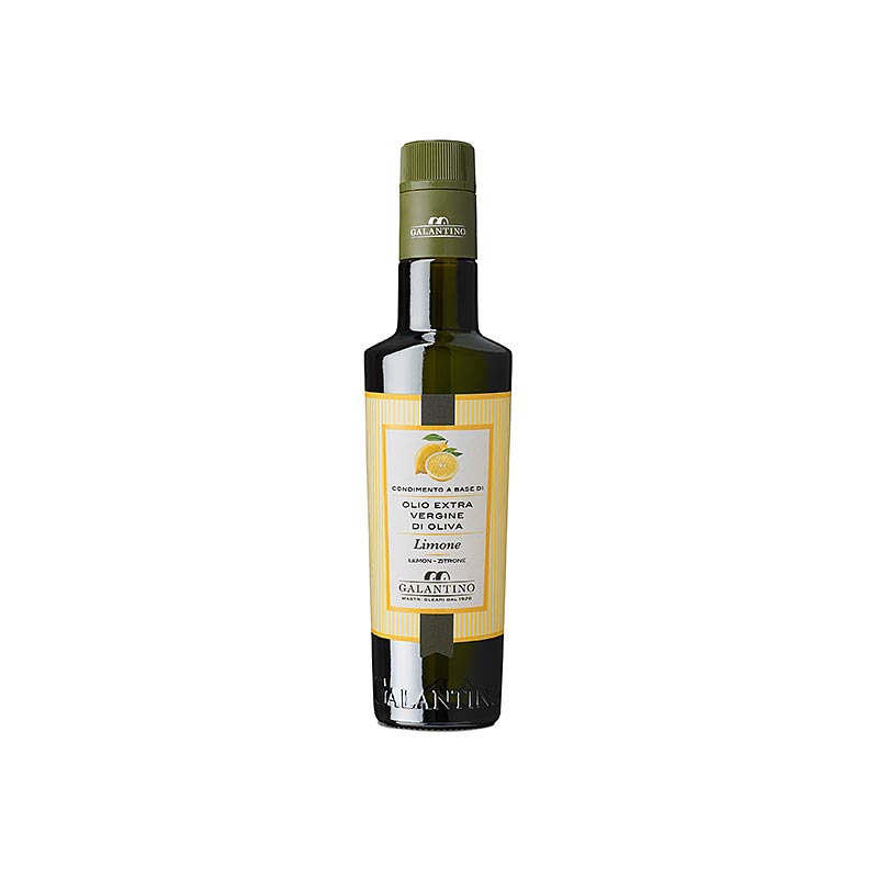 Oliwa z oliwek z pierwszego tloczenia, Galantino z cytryna - Limonolio - 250ml - Butelka