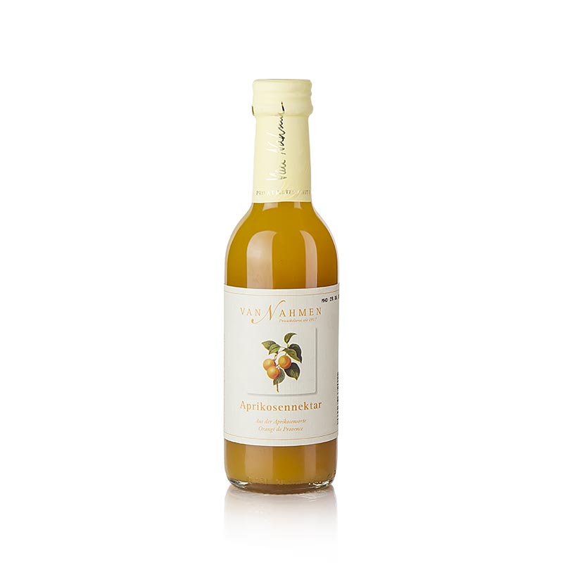 van Nahmen - sargabarack nektar (Orange de Provence), 45% kozvetlen gyumolcsle - 250 ml - Uveg