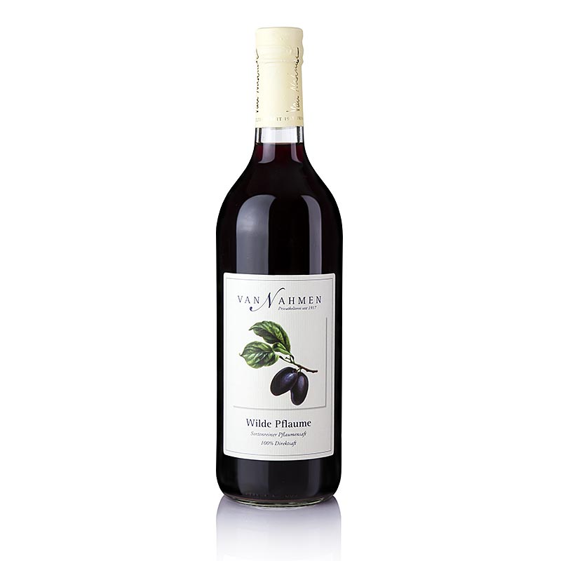 van Nahmen - Prune salbatice, suc 100% direct - 750 ml - Sticla