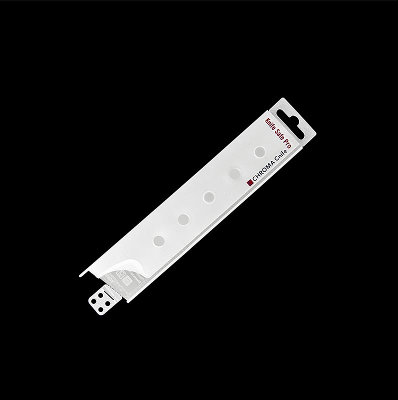 Pelindung pisau Chroma KS-03 Safe Pro, 16,3 x 3,5 cm, poros plastik - 1 buah - Longgar