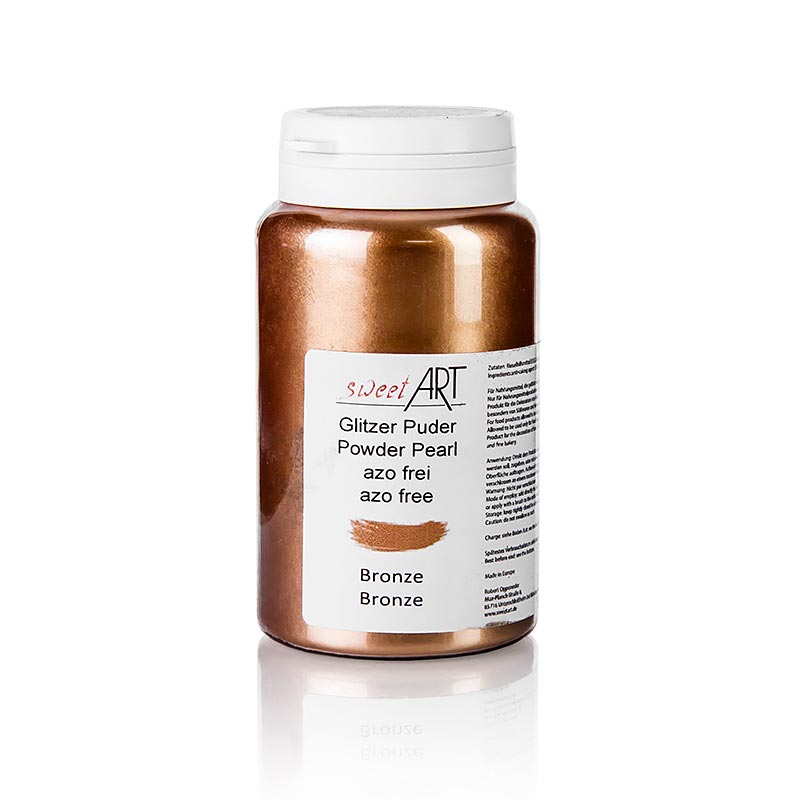 Pulbere cu sclipici, bronz lucios, Sweet Art - 25 g - Pe poate