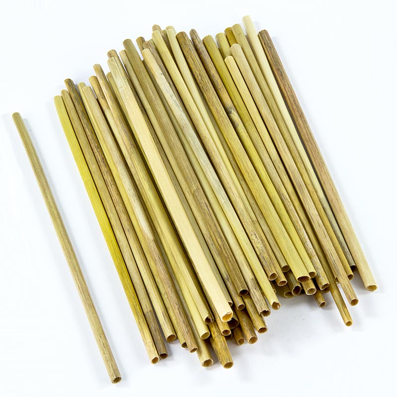 Dogal pipet Strohmi, kokteyller icin, 17cm - 250 adet - canta Dogal pipet Strohmi, kokteyller icin, 17cm - 250 adet - canta
