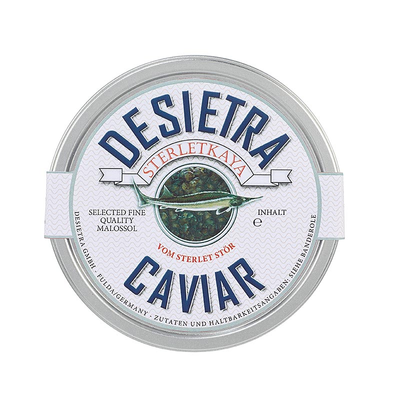Sterlet Sturgeon`dan Desietra Sterletkaya Havyari, Su Urunleri Almanya - 30g - olabilmek Sterlet Sturgeon`dan Desietra Sterletkaya Havyari, Su Urunleri Almanya - 30g - olabilmek