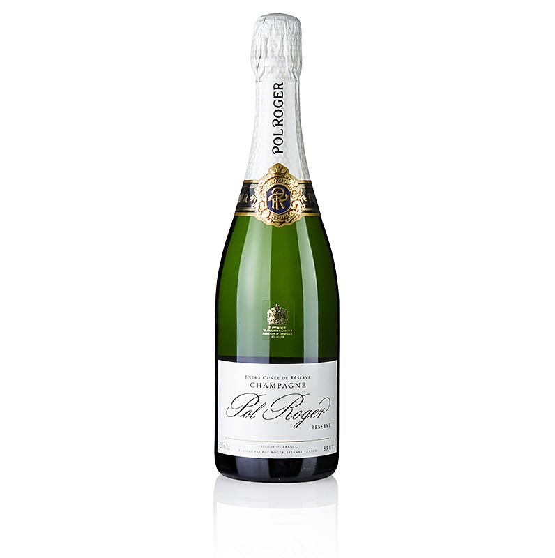 Sampanjec Pol Roger Brut Reserve, 12,5% vol., 90 PP - 750 ml - Steklenicka Sampanjec Pol Roger Brut Reserve, 12,5% vol., 90 PP - 750 ml - Steklenicka