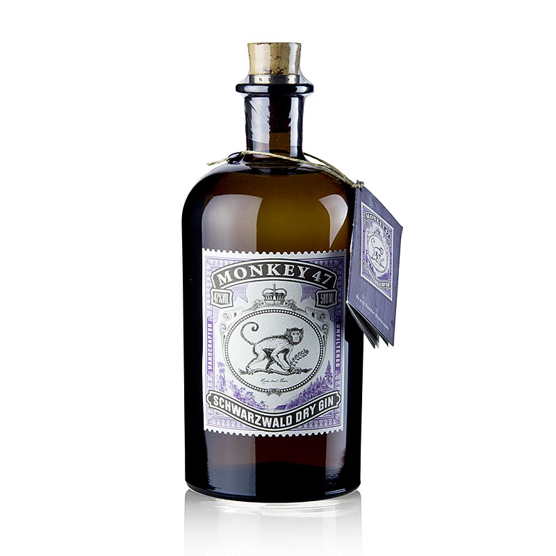 Monkey 47, 47% obj., Schwarzwald - 500ml - Butelka Monkey 47, 47% obj., Schwarzwald - 500ml - Butelka