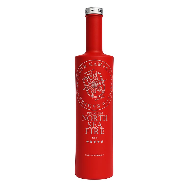 North Sea Fire, likier z wodka i pomarancza 15% obj., Ski Club Kampen - 700ml - Butelka