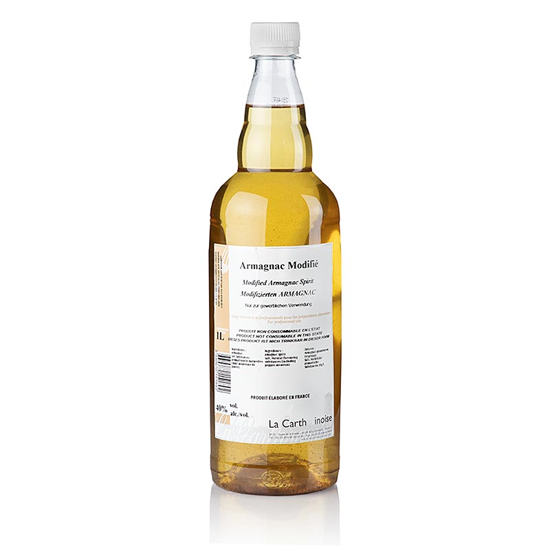 Armagnac - soval borssal modositott, 40 terfogatszazalek, La Carthaginoise - 1 l - PE palack
