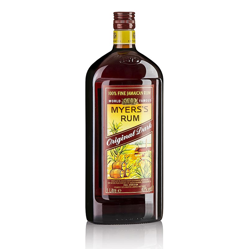 Myers`s Rum, 40% vol. - 1 l - Boca