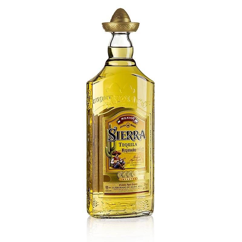 Sierra Tequila Reposado, auriu, 38% vol. - 1 l - Sticla Sierra Tequila Reposado, auriu, 38% vol. - 1 l - Sticla