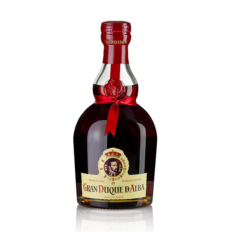 Brandy - Gran Duque D`Alba, 40 terfogatszazalek, Spanyolorszag - 700 ml - Uveg