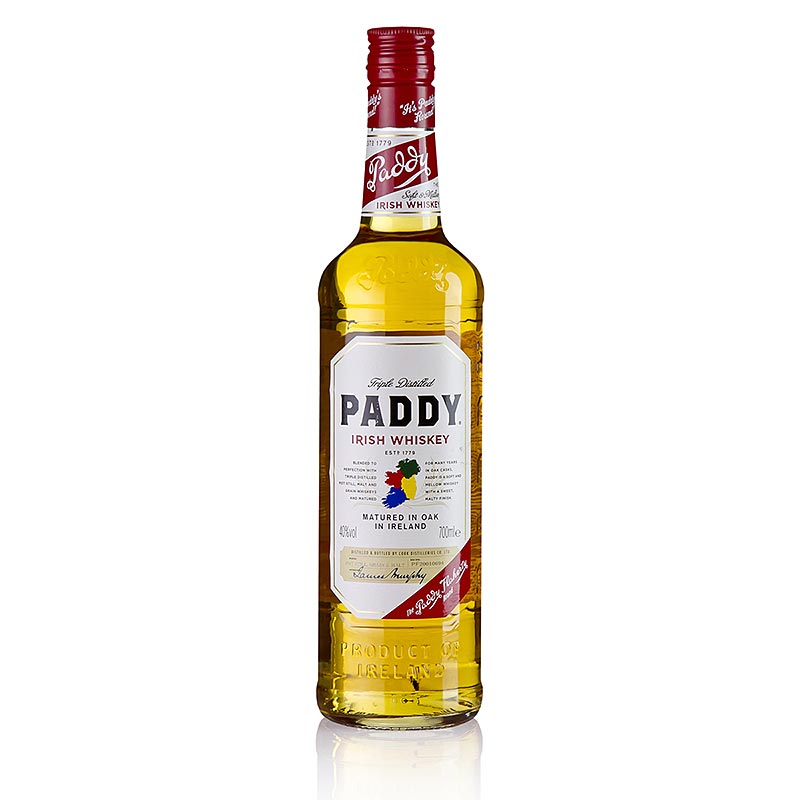 Blended Whisky Paddy, 40% vol., Irska - 700 ml - Boca