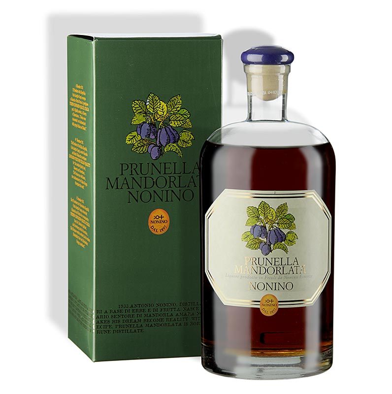 Prunella Mandorlata, erik likoru, %33 hacim, Nonino - 700 ml - Sise Prunella Mandorlata, erik likoru, %33 hacim, Nonino - 700 ml - Sise