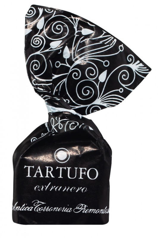 Cikolatali truf ekstra siyah, gevsek, Tartufi dolci extraneri, ATP sfusi, Antica Torroneria Piemontese - 1.000 gr - kilogram
