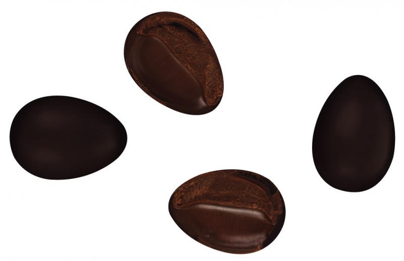 Fiat Noir Ovo XL, sfusi, jajka czekoladowe XL, ciemne, nadziewane, towar sypki, Majani - 2x500g - kg