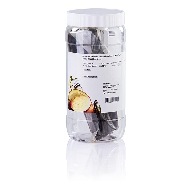 Mahune burbonske vanilije, sa Madagaskara, cca. 30 stapica, eurovanila - 100 g - Torba