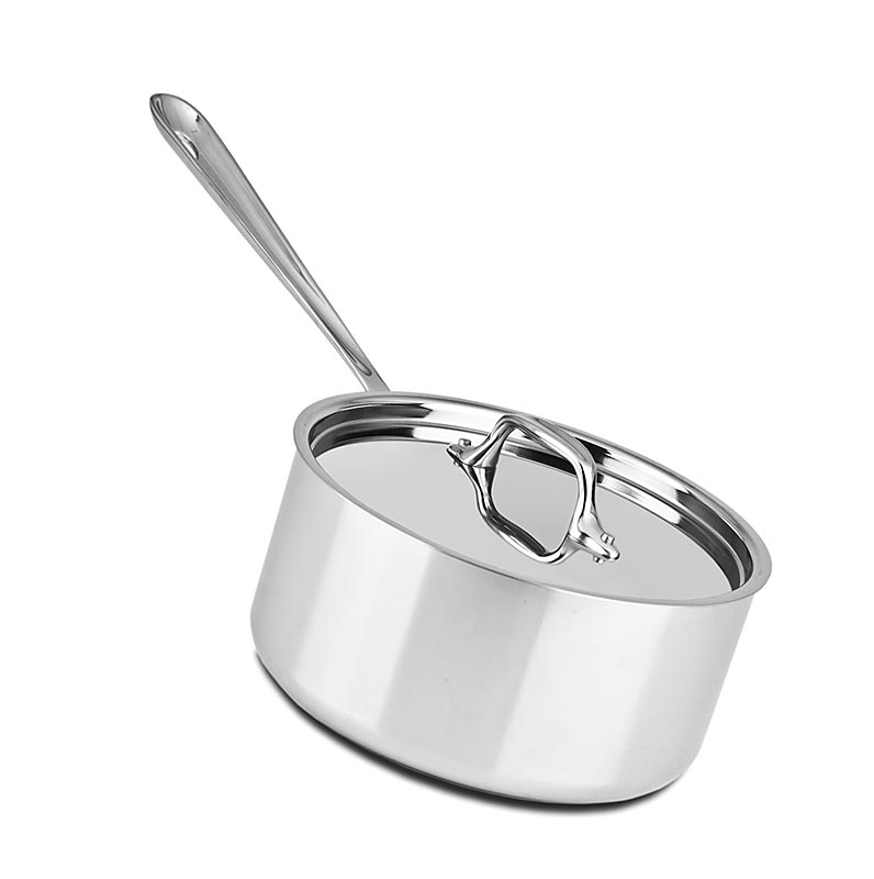 All-Clad saucepan, with lid - induction, Ø 20.3cm, 2.8 L - 1 piece - Cardboard