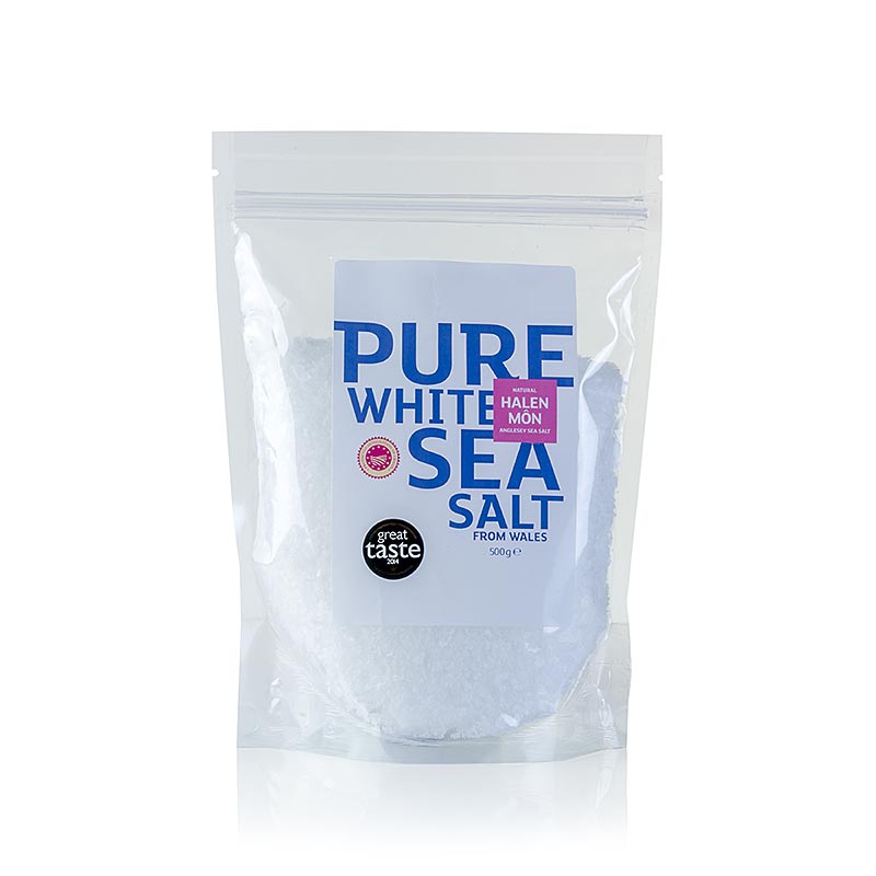 Halen Mon, fulgi de sare de mare din Tara Galilor - 500 g - sac