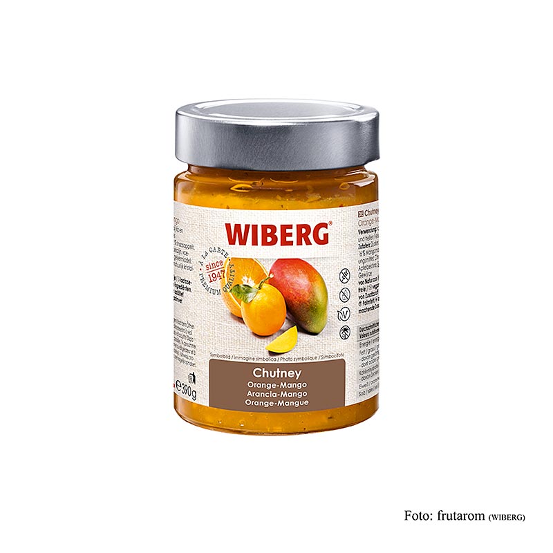 WIBERG Narancsos-Mangos Chutney - 390g - Uveg