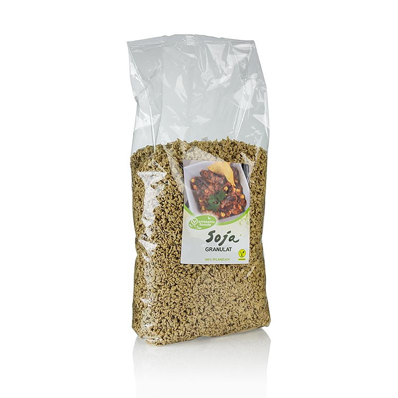 Szojagranulatum, vegan, Vantastic Foods - 1,5 kg - taska