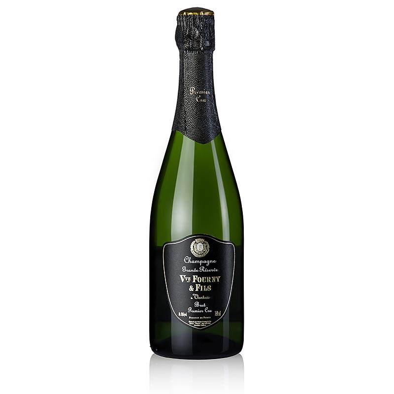 Champagne Veuve Fourny Grande Reserve, 1. ham, brut, %12 hacim. - 750ml - Sise