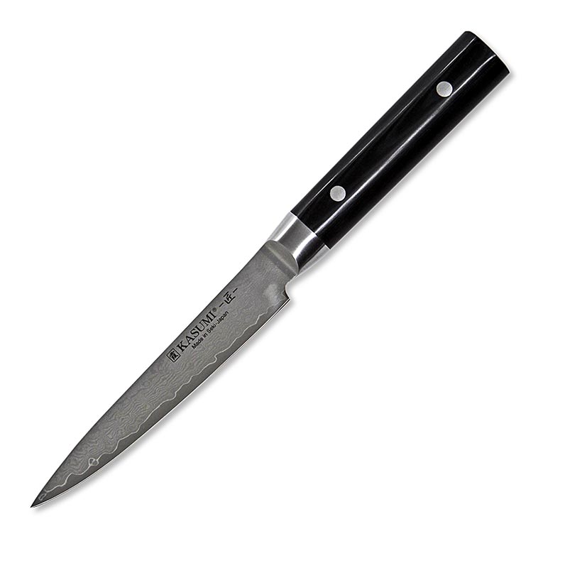 Kasumi MP-02 Masterpiece Damask utility knife, 12cm - 1 piece - box