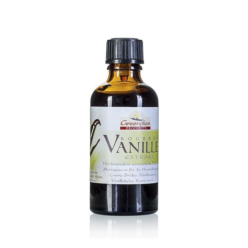 Bourbon vanilya ozu, lekesiz, soguk preslenmis, Madagaskar`dan - 50ml - Sise