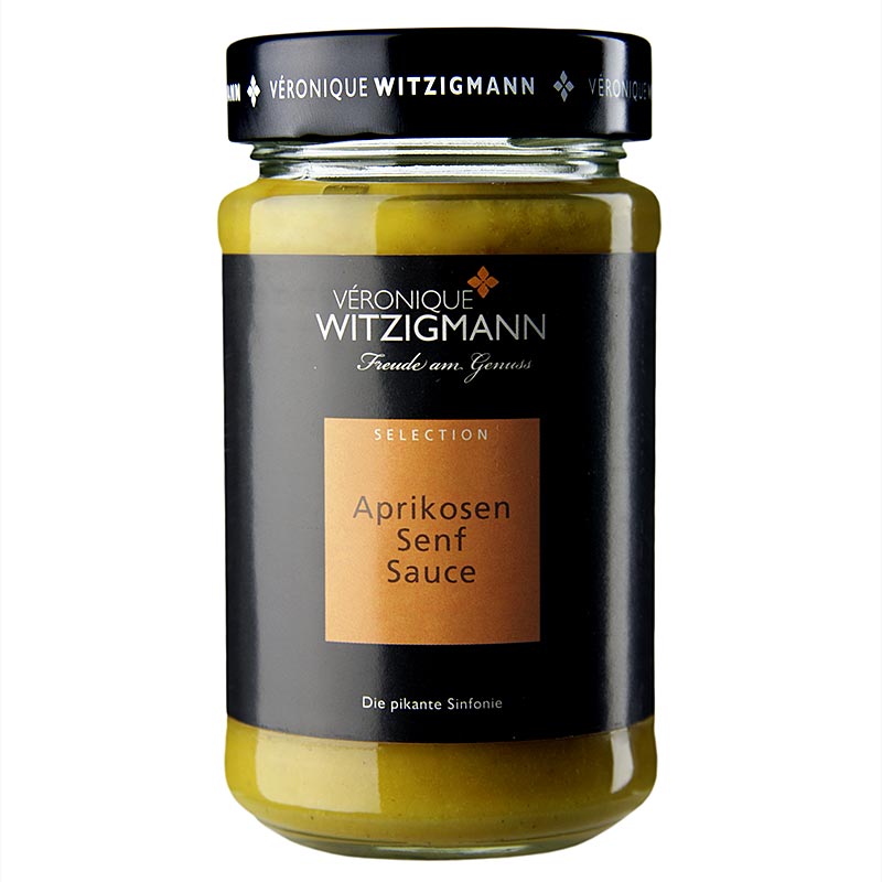 Sauce à la moutarde et aux abricots Veronique Witzigmann - 225 ml - verre