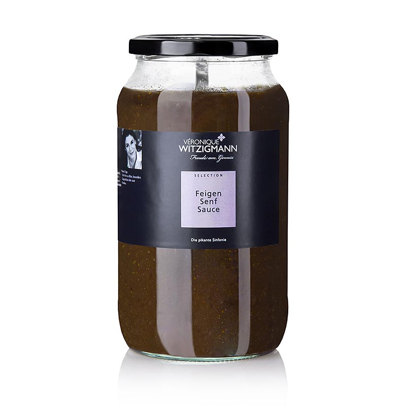 Sauce moutarde aux figues Véronique Witzigmann - 900 ml - verre