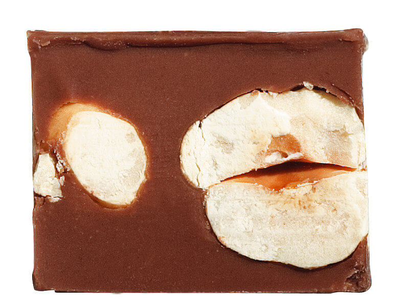 Piemonte, gianduia con nocciole, sfuso, Piemonte Gianduia - kocke punomasnog mlijeka, rastresiti proizvodi, Caffarel - 1,000g - kg