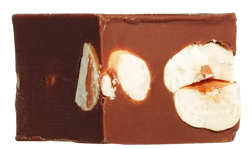Piemonte, gianduia con nocciole, sfuso, Piemonte Gianduia - mleko pelne w kostkach, towary sypkie, Caffarel - 1000g - kg