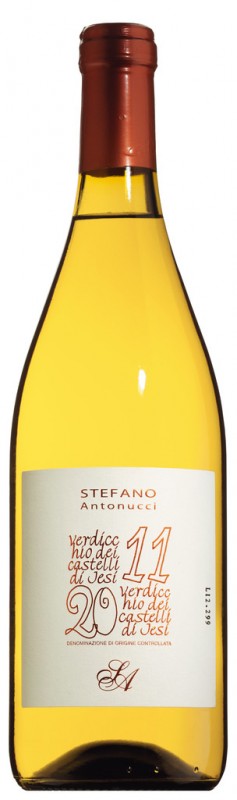 Verdicchio dei Castelli di Jesi DOC, belo vino, jeklo, Santa Barbara - 0,75 l - Steklenicka