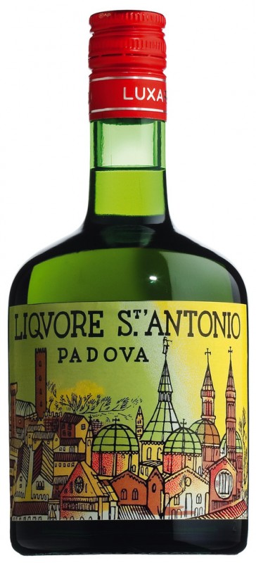 Gyogynovenylikor 40%, Liquore St. Antonio, Luxardo - 0,7 liter - Uveg