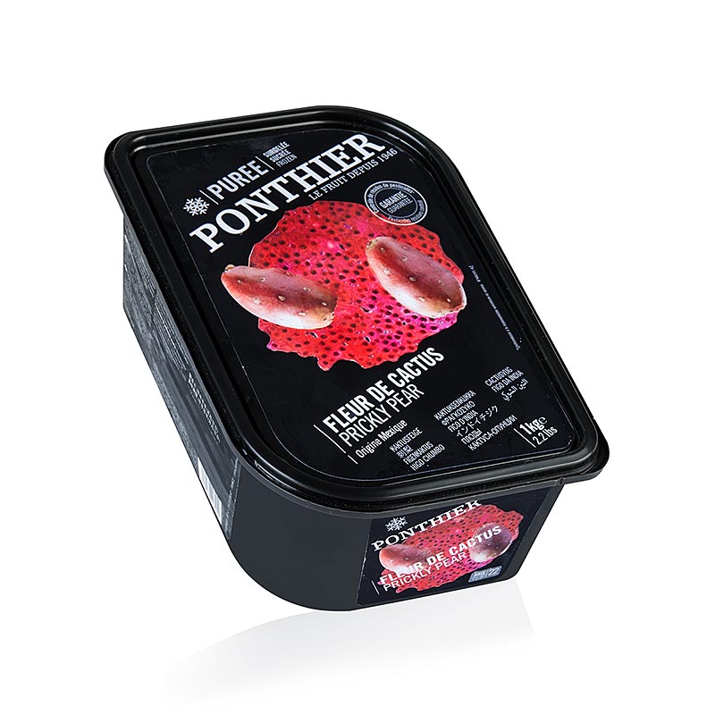 Puree prickly pear, with sugar, Ponthier - 1 kg - Pe-shell