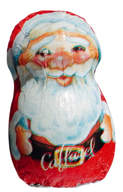 Babbo Natale mini, sfuso, mini Djed Mraz cokolade s kremom, u prahu, Caffarel - 1000 g - kg Babbo Natale mini, sfuso, mini Djed Mraz cokolade s kremom, u prahu, Caffarel - 1000 g - kg