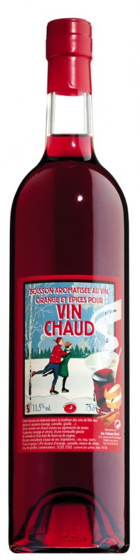 Vin Chaud, Bouteille, Miesany napoj obsahujuci vino, Flasa, Savoa - 0,75 l - Flasa