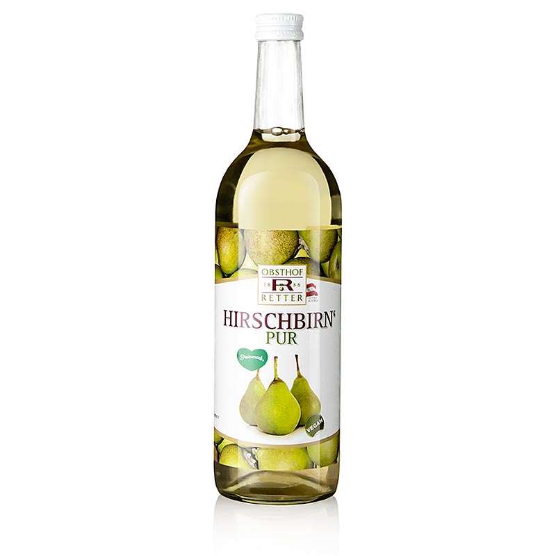 Stava z jeleni hrusky, 100% prima stava, Obsthof Retter - 750 ml - Lahev