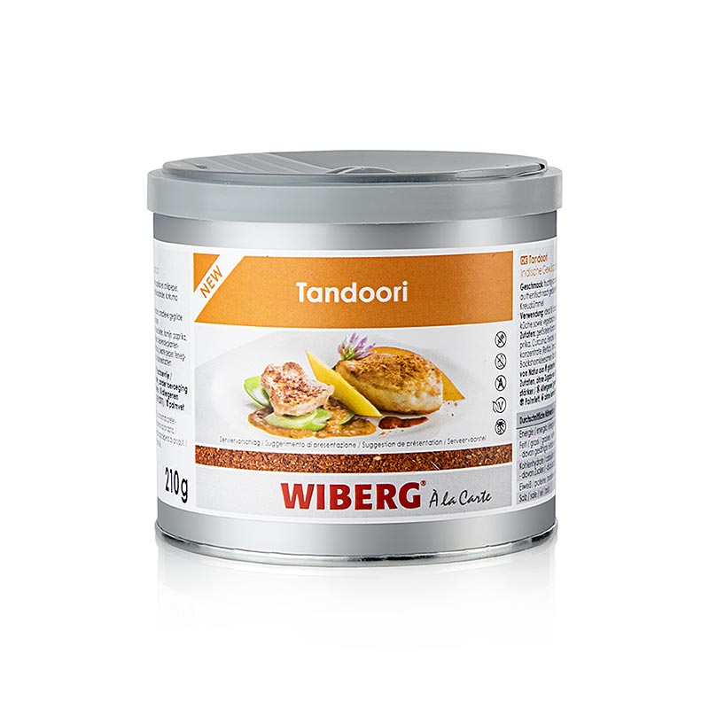 Wiberg Tandoori, mieszanka przypraw w stylu indyjskim - 210g - Pudelko zapachowe