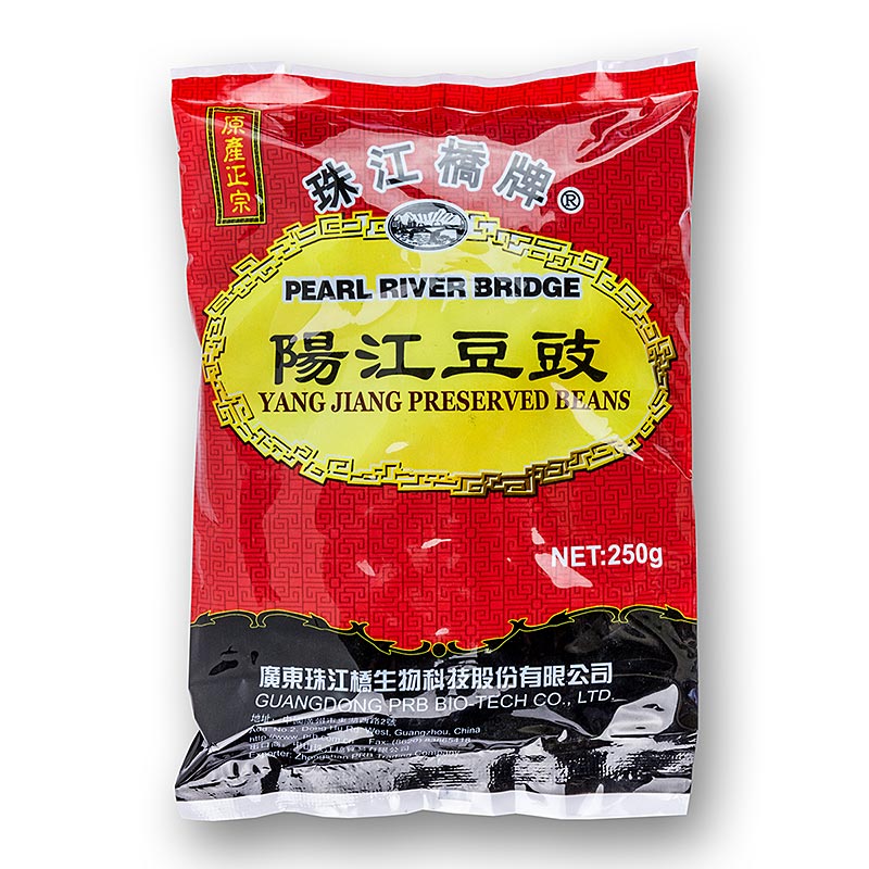 Black soybeans, fermented and salted - 250 g - bag