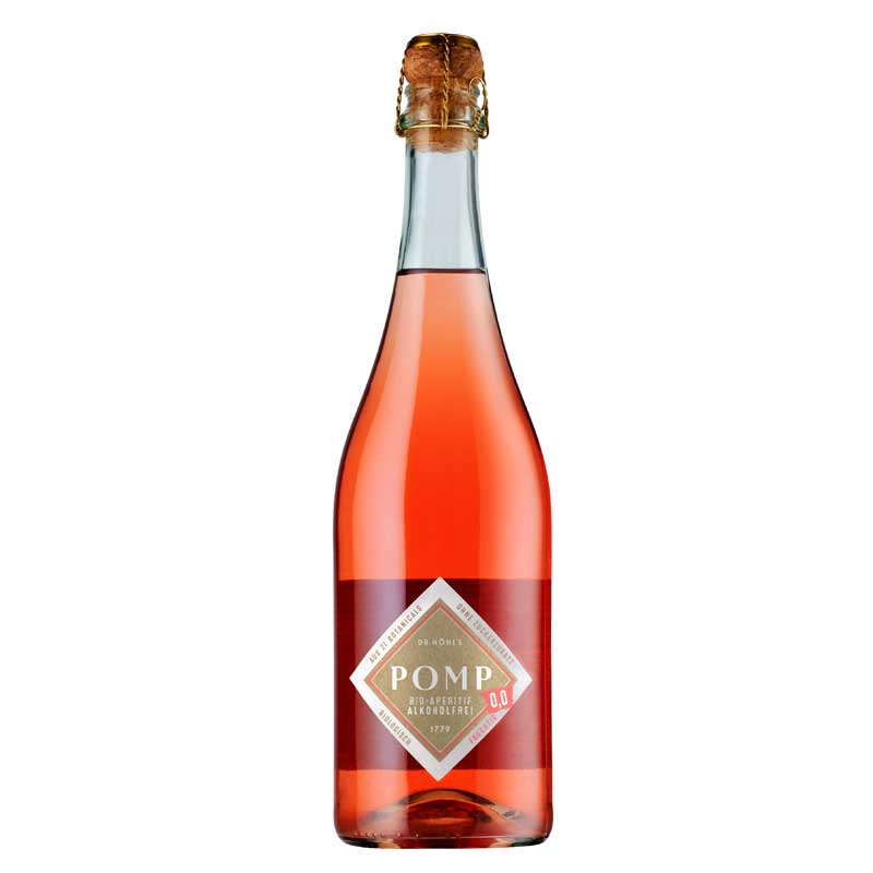 Aperitiv bio POMP, 0,0, fructat, fara alcool, BIO - 750 ml - Sticla Aperitiv bio POMP, 0,0, fructat, fara alcool, BIO - 750 ml - Sticla