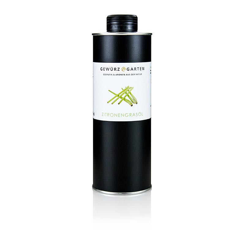 Olejek z trawy cytrynowej Spice Garden w oleju rzepakowym - 500ml - aluminiowa butelka