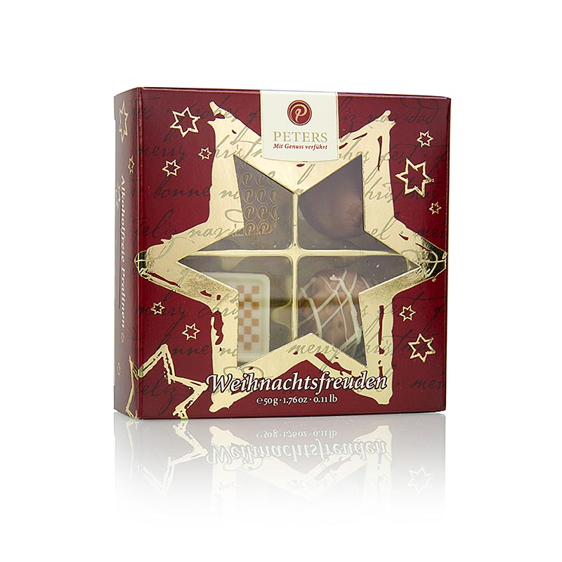 Bozicne cokolade - Bozicne radosti, bez alkohola, Peters - 50g - pack Bozicne cokolade - Bozicne radosti, bez alkohola, Peters - 50g - pack