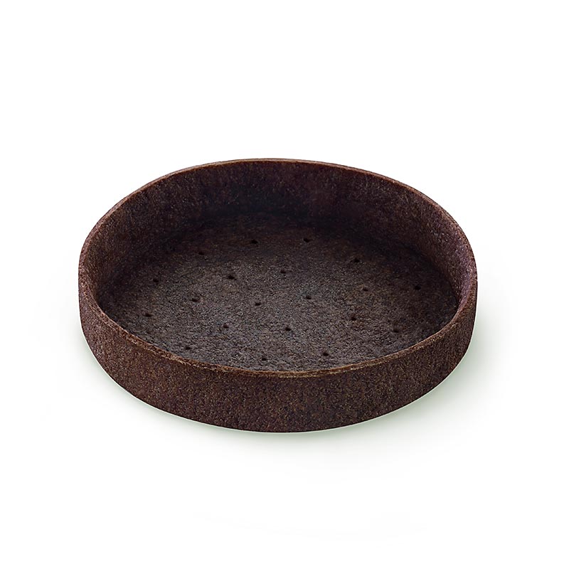 Tartele de desert - Filigran, rotunde, Ø 8,3 cm, H 2 cm, prajitura de ciocolata - 55 bucati - Carton