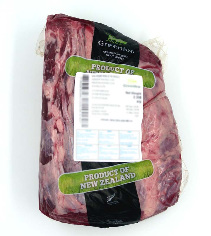 Rib eye / entrecote, hovadzie maso, maso, Greenlea z Noveho Zelandu - cca 2,2 kg / 1 kus - 