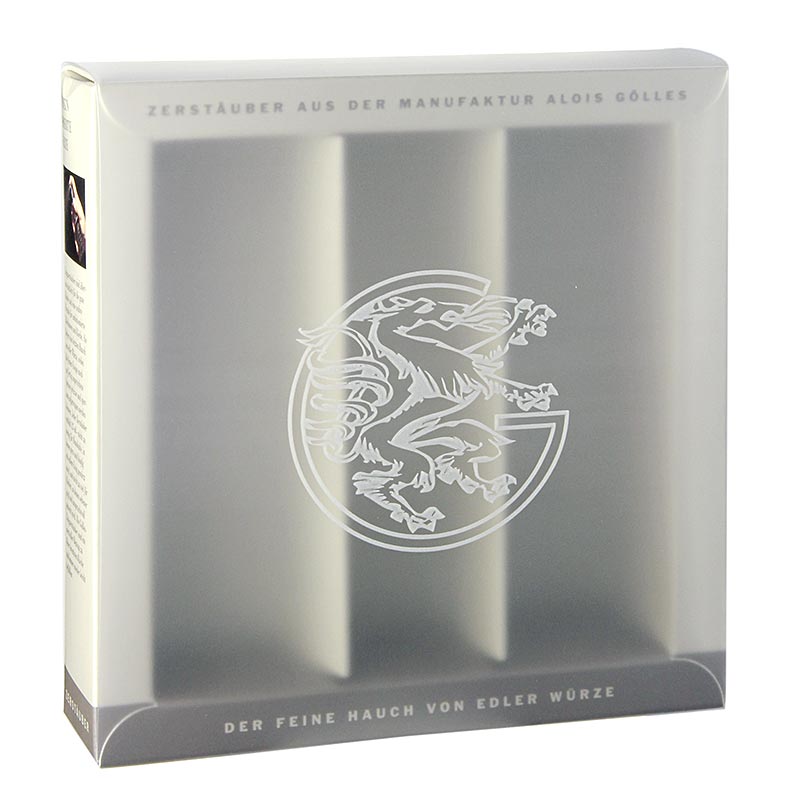 Gölles 3er gift box for Gölles atomizer bottles with 125 ml - 1 pc - carton Gölles 3er gift box for Gölles atomizer bottles with 125 ml - 1 pc - carton