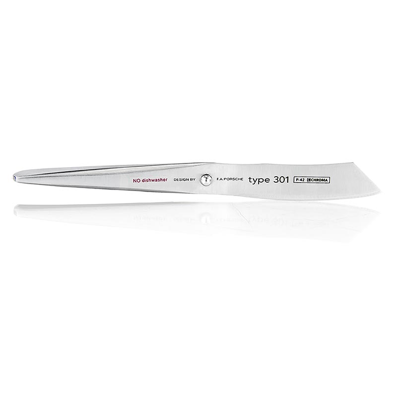 Cuchillo para frutas/frutas Chroma tipo 301 P-42, 8 cm - Diseno de FA Porsche - 1 pieza - caja